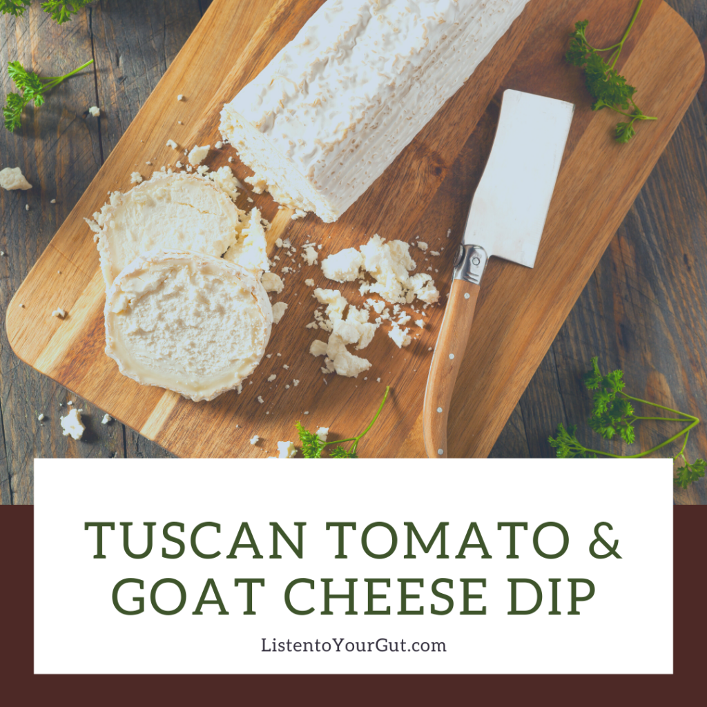 Tuscan Tomato & Goat Cheese Dip