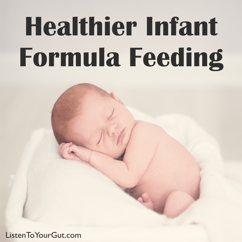 Healthier Infant Formula Feeding