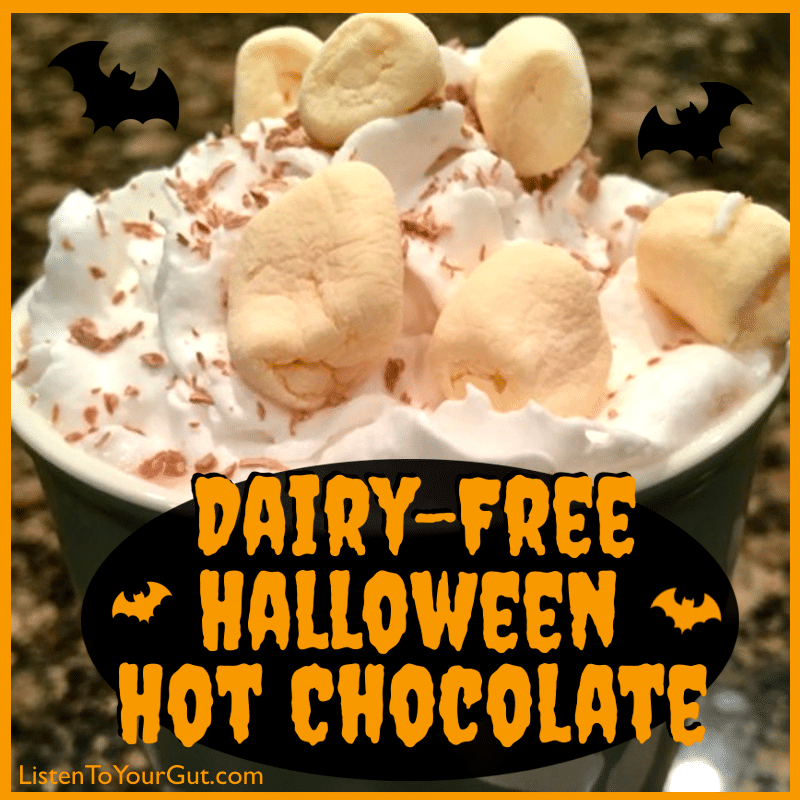Dairy-Free Halloween Hot Chocolate