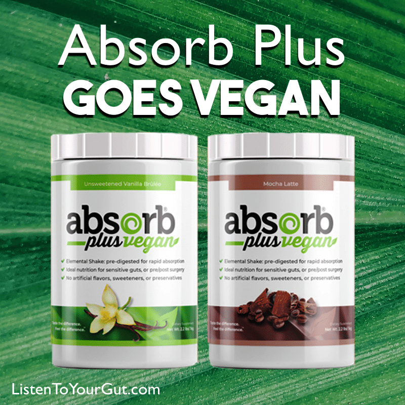Absorb Plus goes Vegan