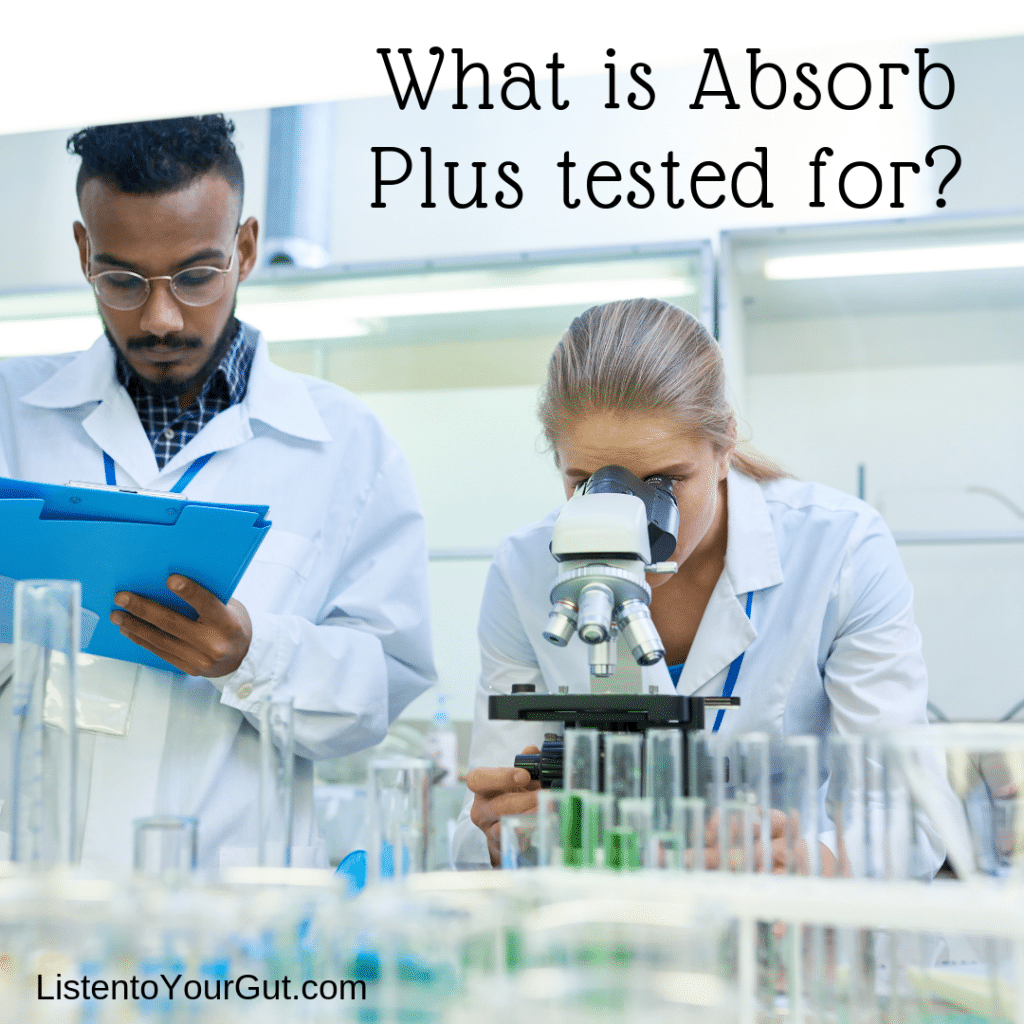 Absorb Plus test