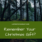Remember Your Christmas Gift?