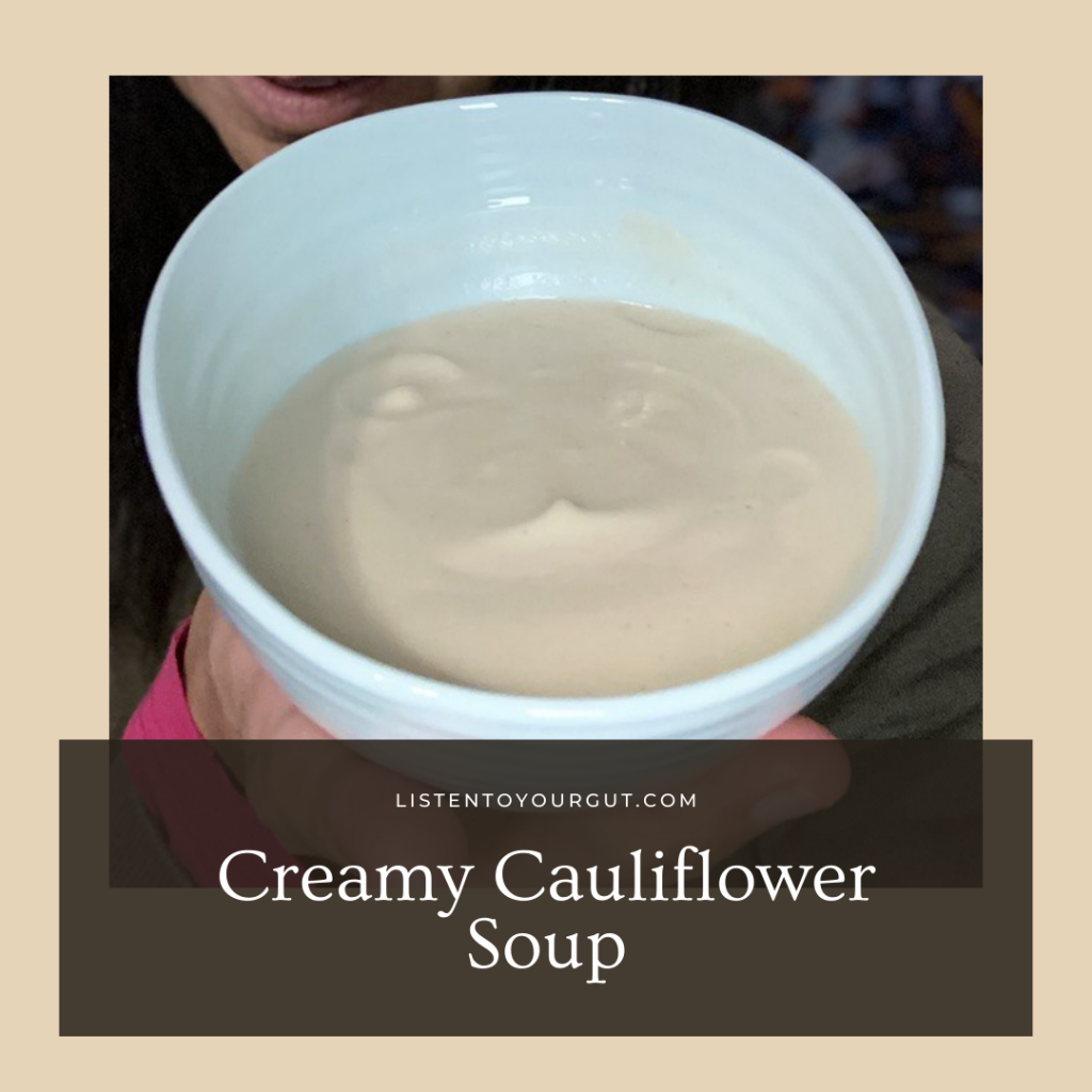 Creamy Cauliflower Soup