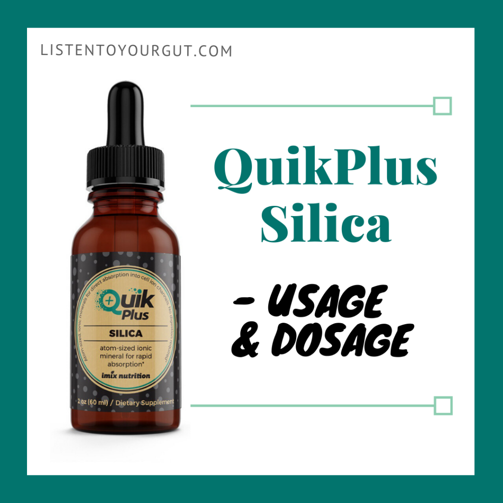 QuikPlus Silica - Usage & Dosage