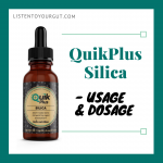QuikPlus Silica - Usage & Dosage