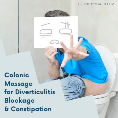 Colonic Massage for Diverticulitis Blockage & Constipation