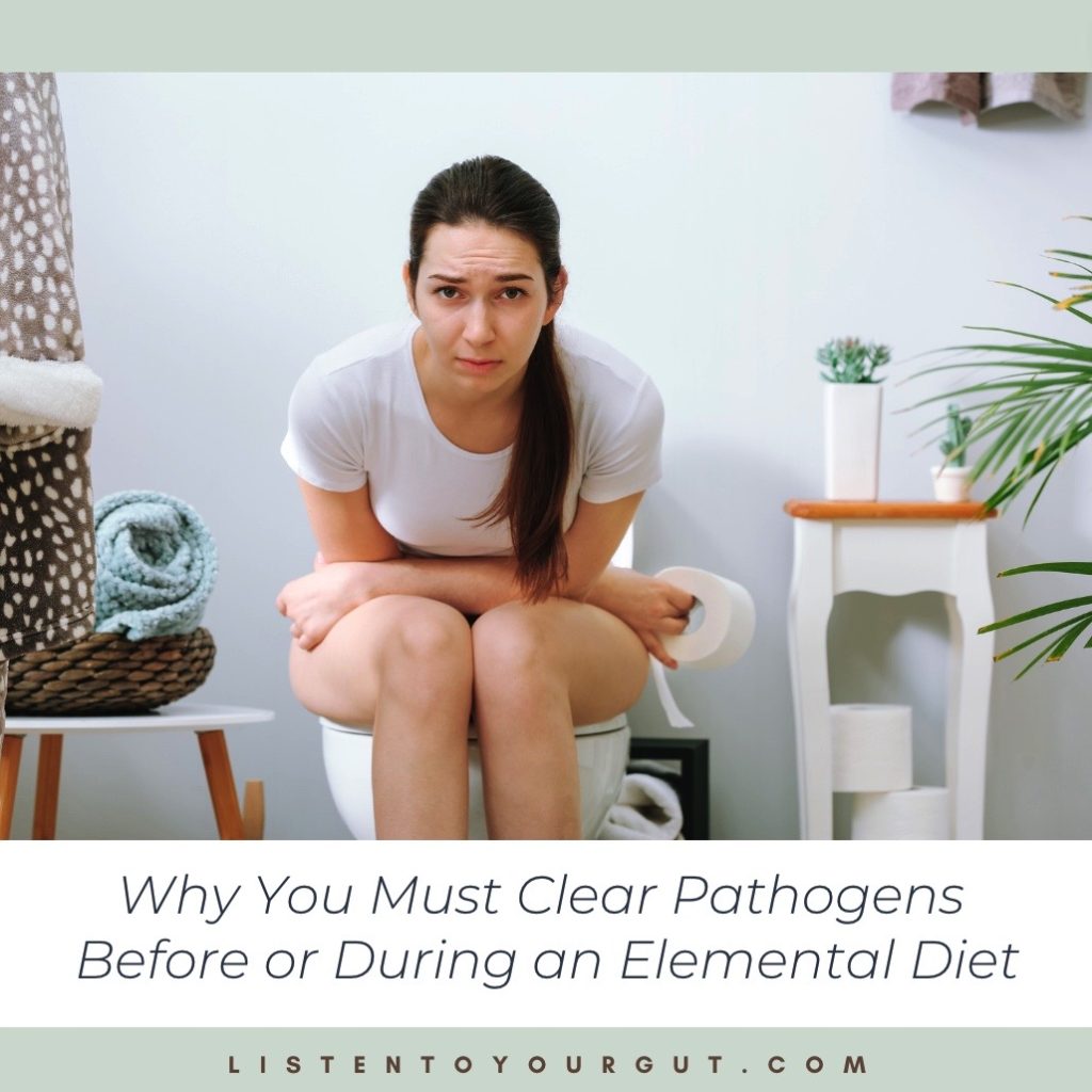 Why You Must Clear Pathogens Before or During an Elemental Diet